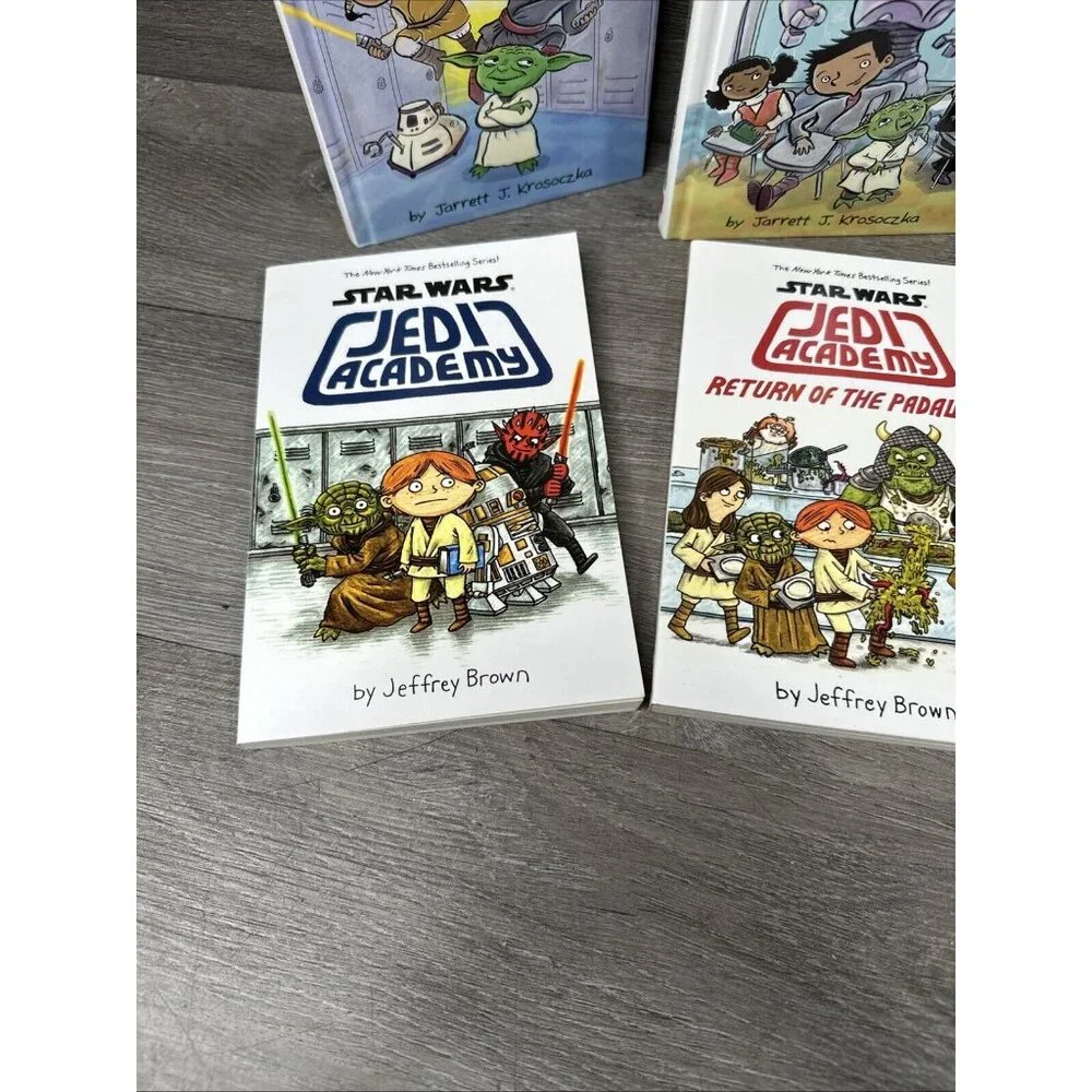Star Wars Jedi Academy Book Lot of 6 AR Accelerated Reader Scholastic Books